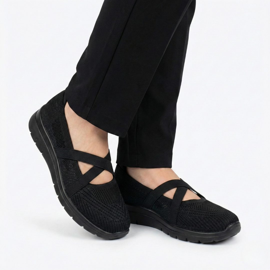 Buty Komfortowe Casual z Pasek Stretch