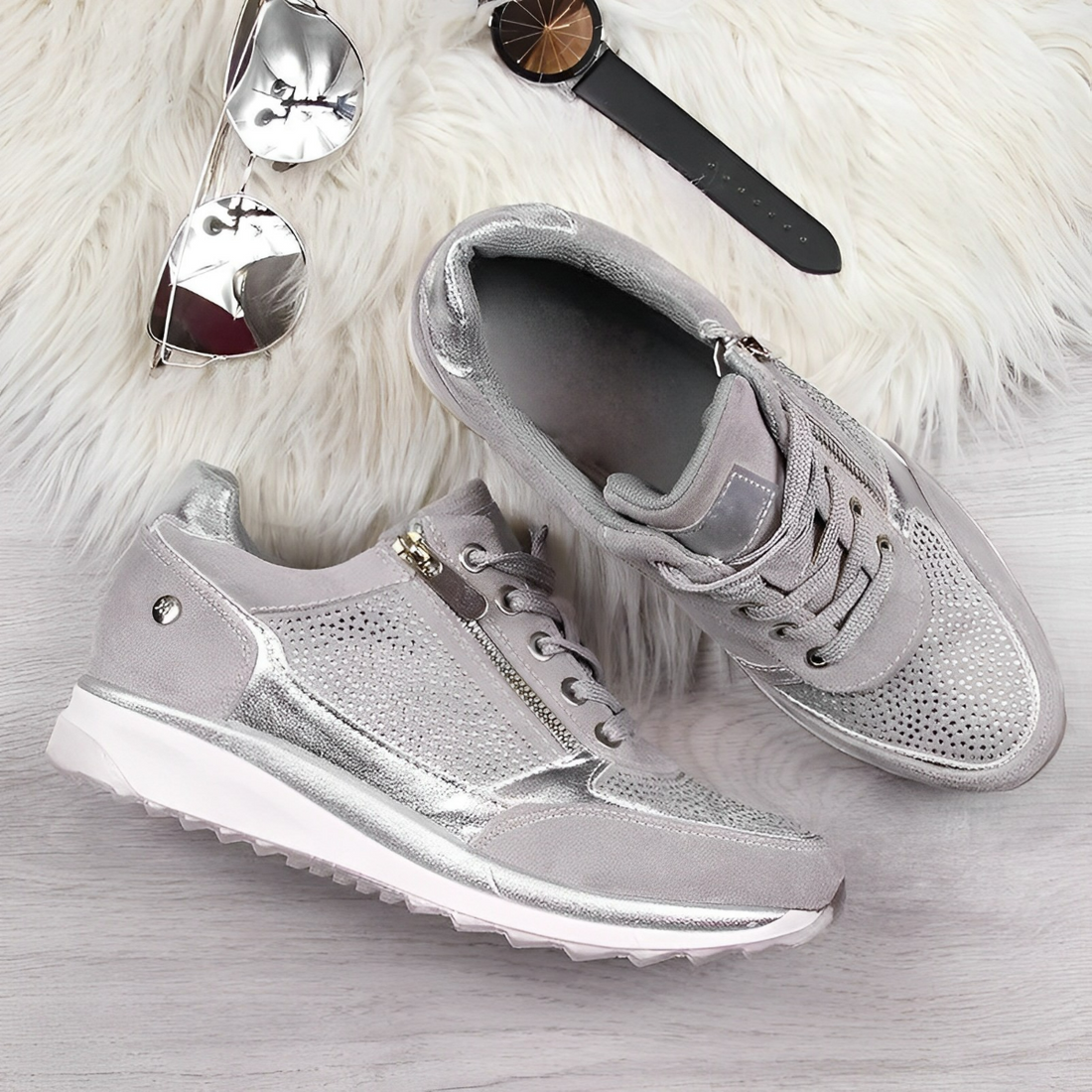 Pro Shoes - Buty sportowe z zamkiem