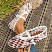 Damskie Buty Mary Jane Z Siateczki Na Co Dzień
