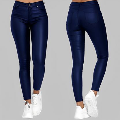 Celo - Eleganckie spodnie slim dla kobiet