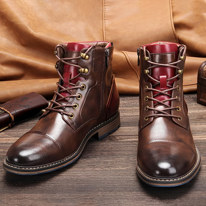 Arjay - Buty ze skóry Oxford dla mężczyzn