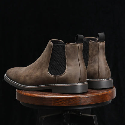 Julian - Eleganckie, casualowe buty Chelsea dla mężczyzn
