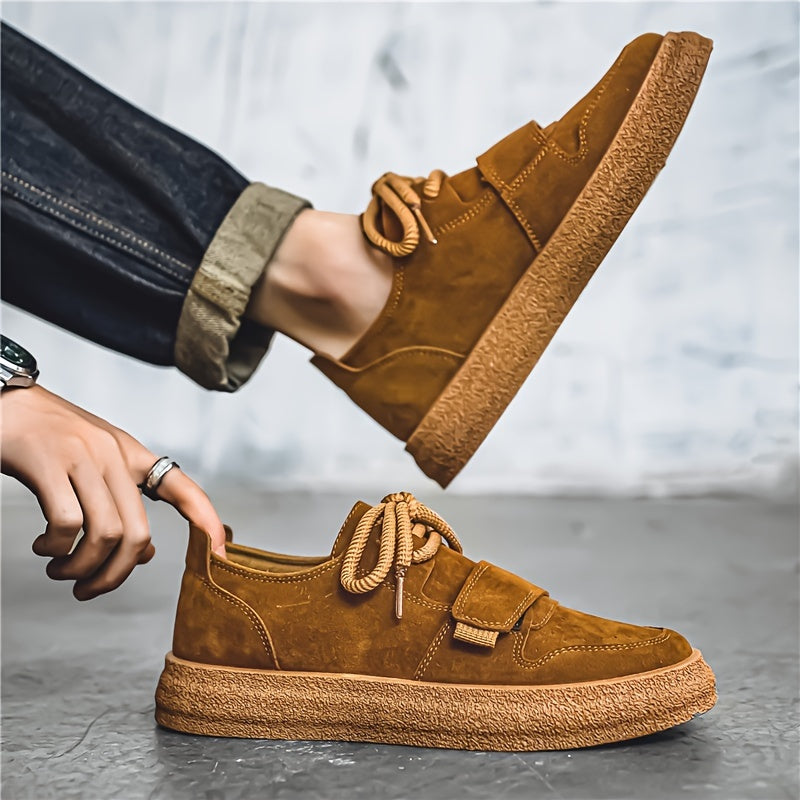Damskie Zamszowe Sneakersy Na Platformie