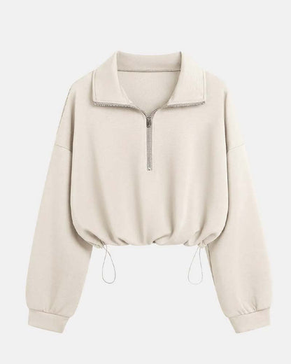 Bluza Rozpinana Z Długim Rękawem Z Mieszanki Bawełny