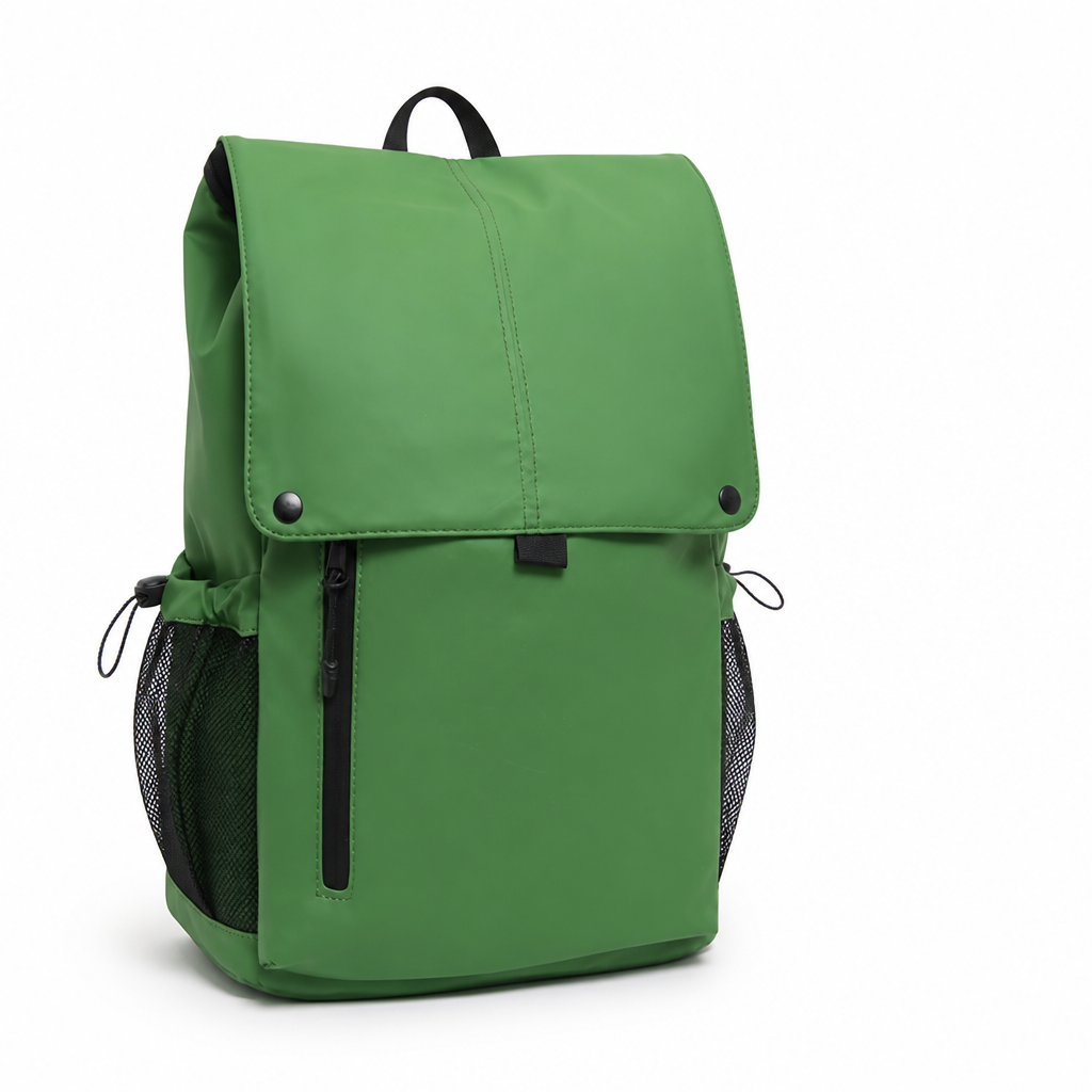 Wnętrze plecaka na laptopa z przegródkami