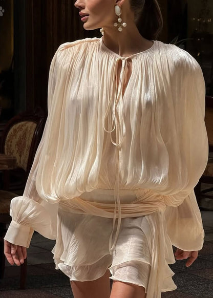 Sukienka Champagne Satin Estelle