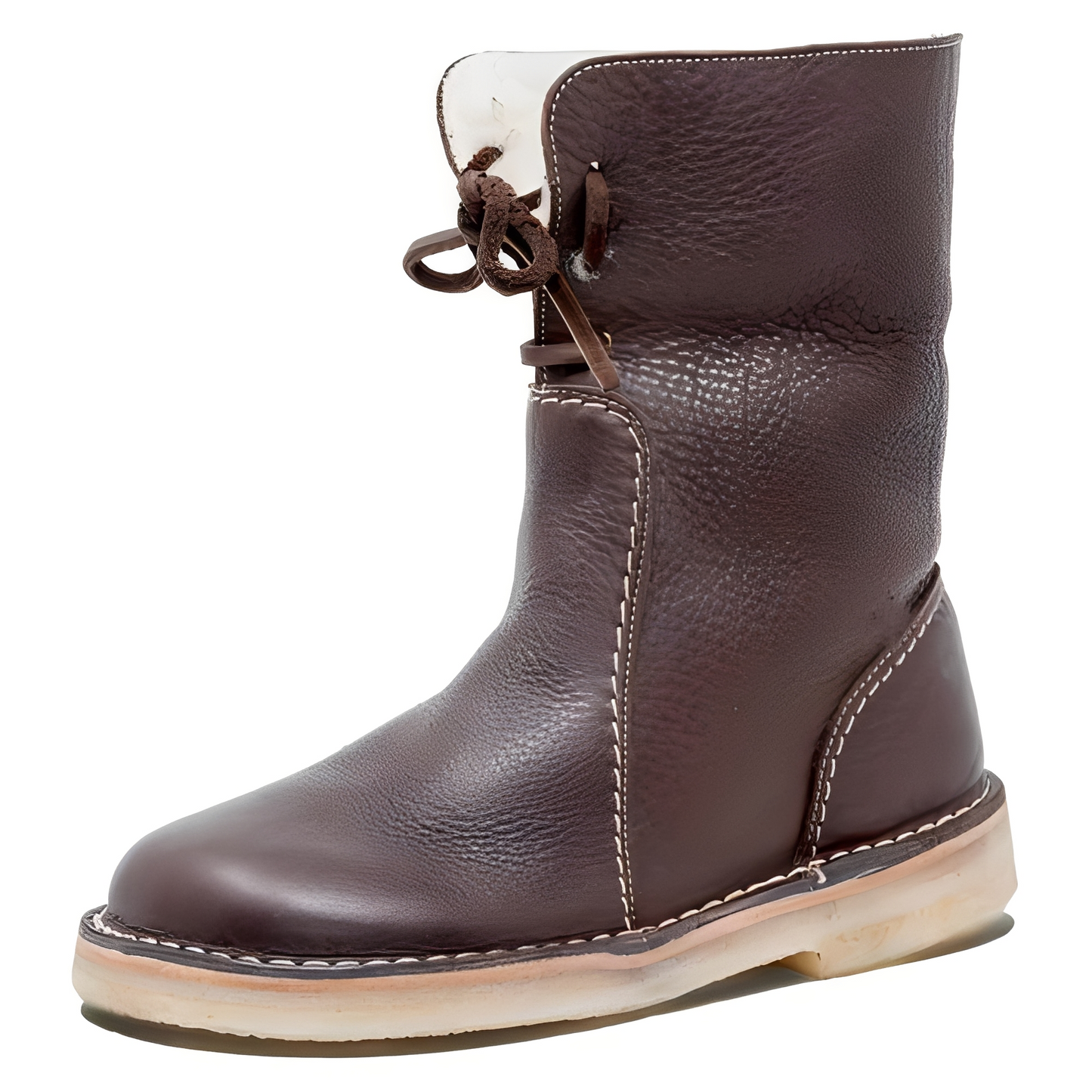 Catheryn - Wodoodporne skórzane damskie buty zimowe