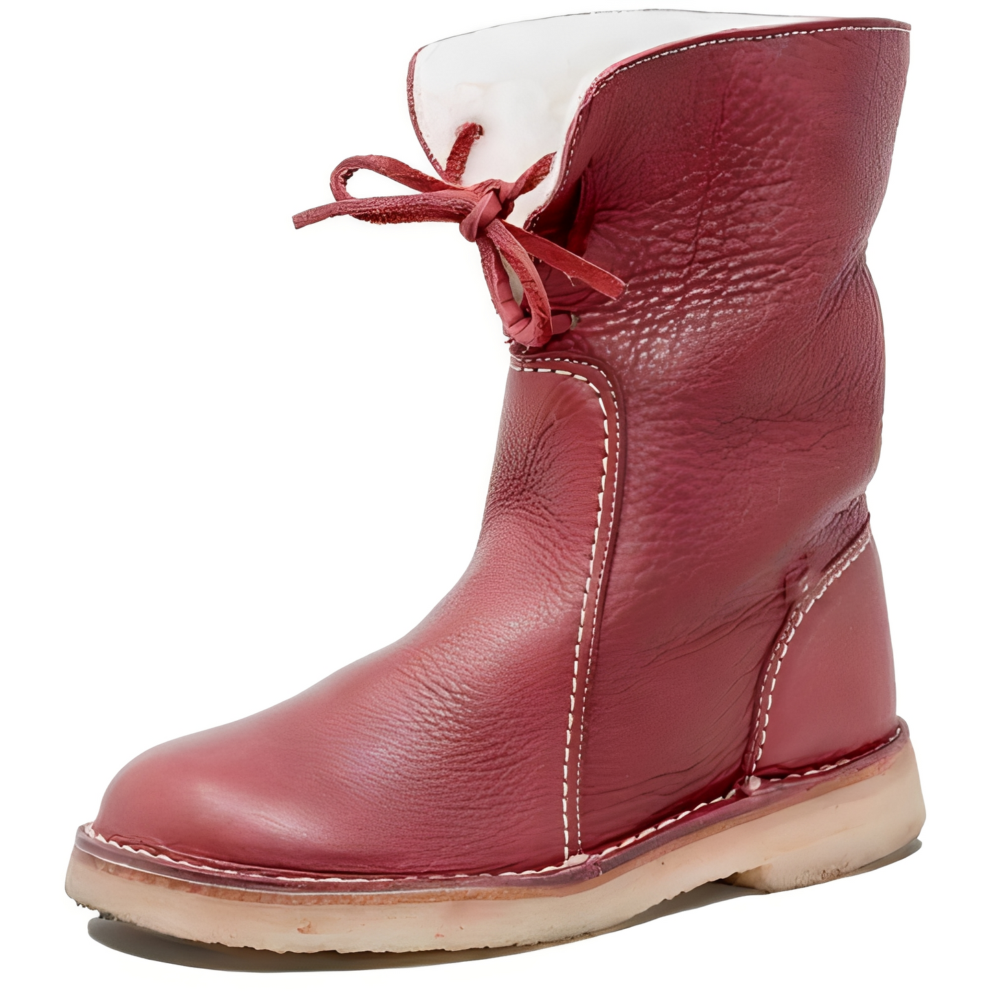 Catheryn - Wodoodporne skórzane damskie buty zimowe