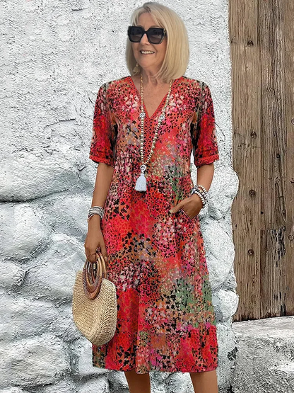 Fleur – Lekka i Elegancka Sukienka Ogrodowa
