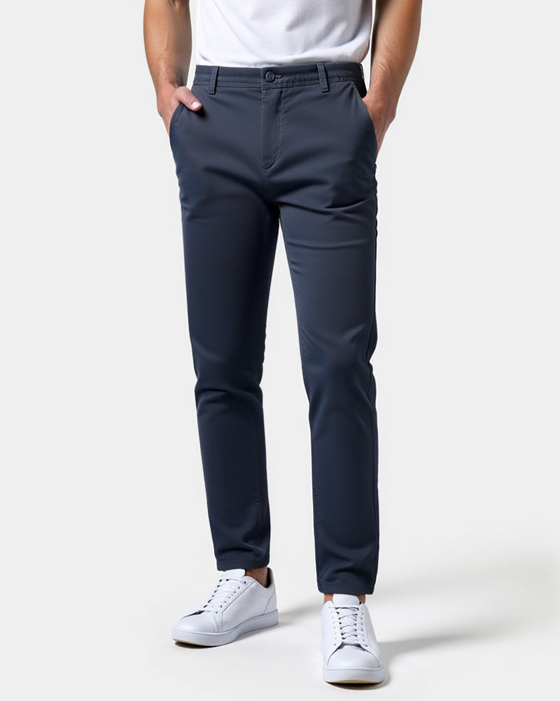 Męskie Chinosy Slim Fit Na Co Dzień