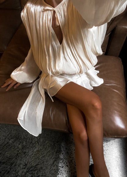 Sukienka Champagne Satin Estelle