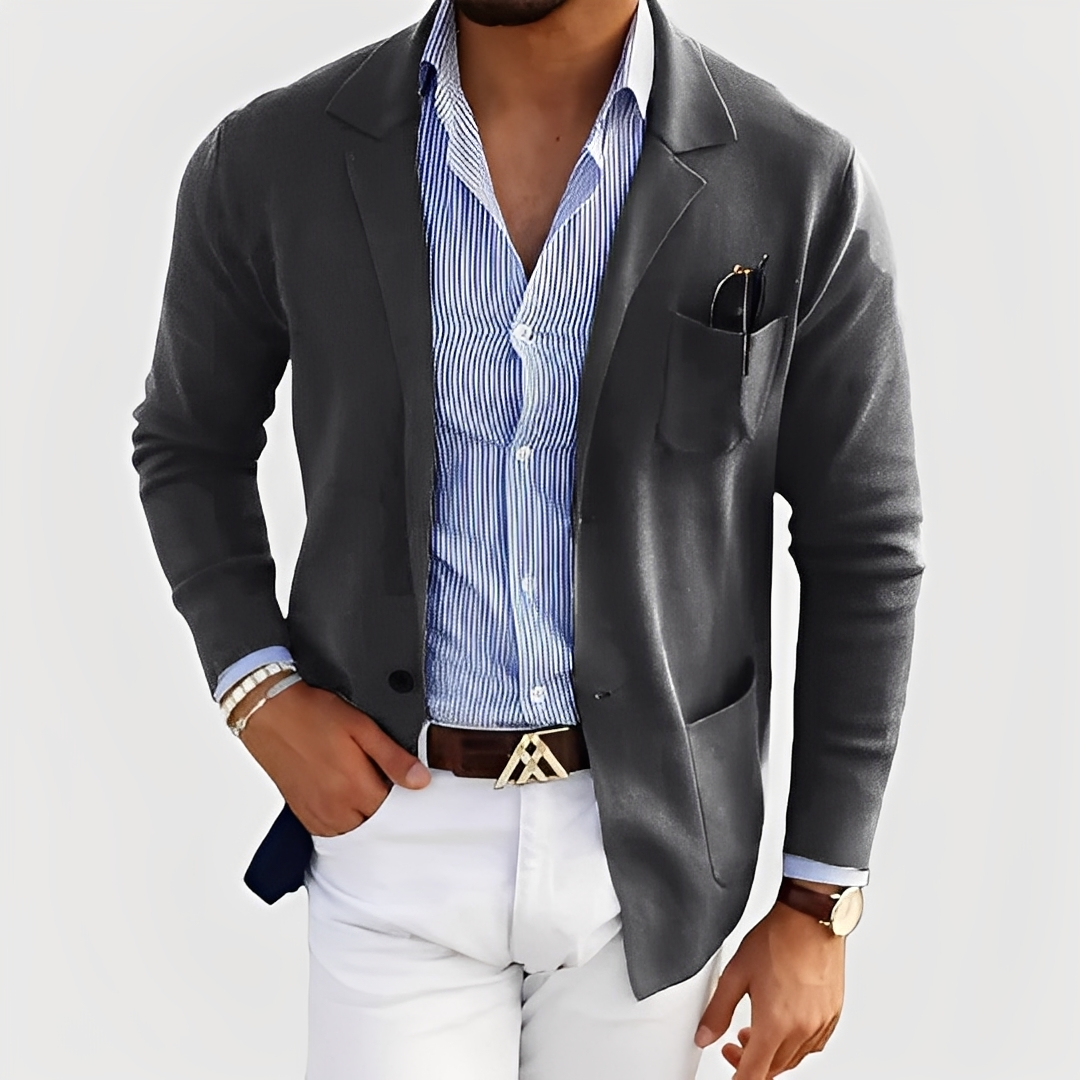 Mathéo - Marynarka slim fit formalna dla mężczyzn