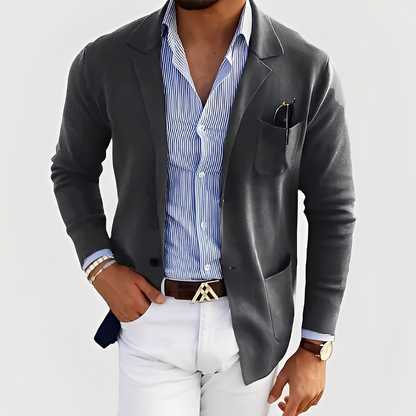 Mathéo - Marynarka slim fit formalna dla mężczyzn