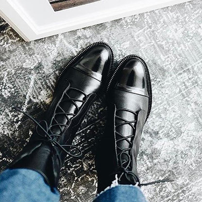 Harper - Eleganckie botki z wysublimowanym obcasem