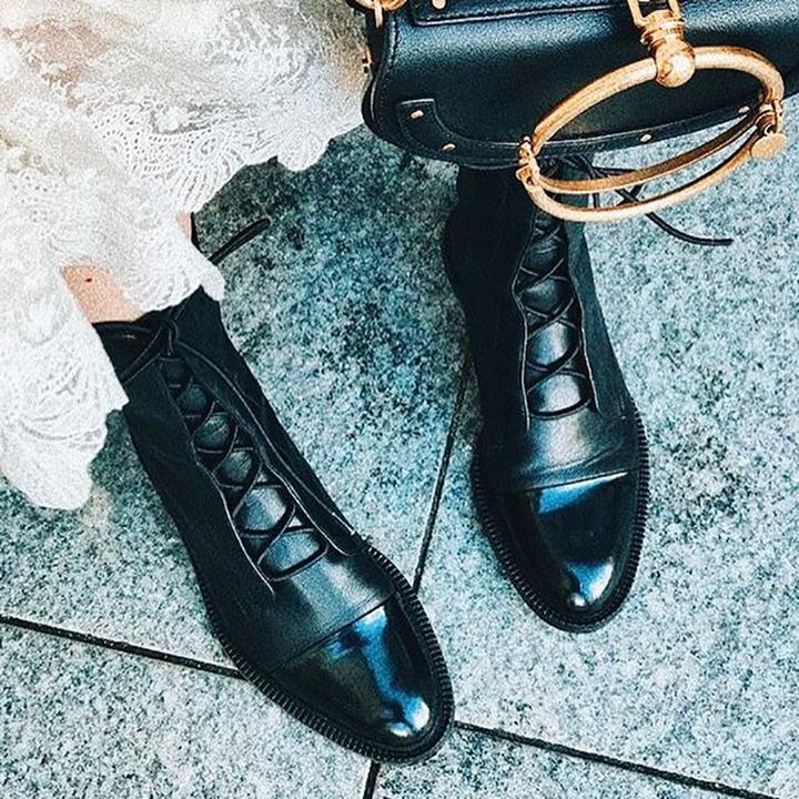 Harper - Eleganckie botki z wysublimowanym obcasem