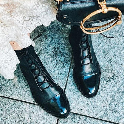 Harper - Eleganckie botki z wysublimowanym obcasem