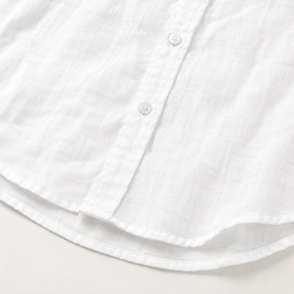 Męska koszula slim fit w ujęciu z tyłu