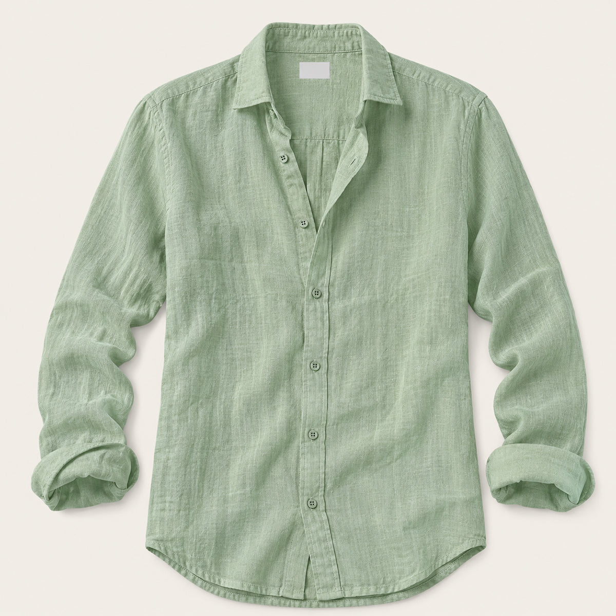 Męska Koszula Z Długim Rękawem Relaxed Slim Fit