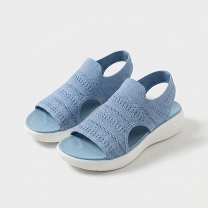 Damskie Sandały Z Amortyzowaną Wkładką Odkryte