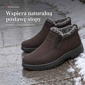 Earl - Ciepłe ortopedyczne buty zimowe dla mężczyzn