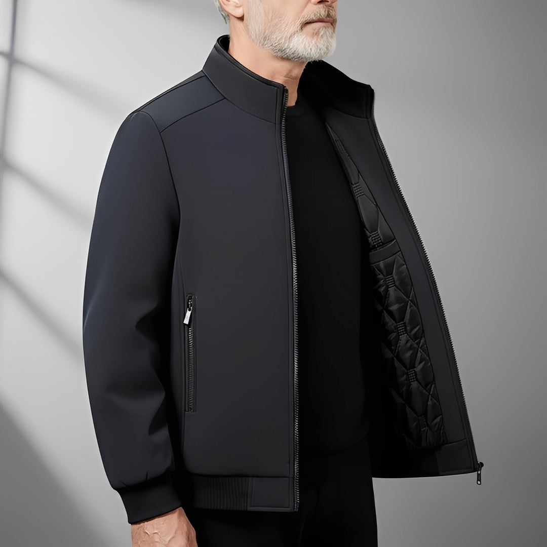 Aaron - Stylowa, pikowana kurtka softshell dla mężczyzn
