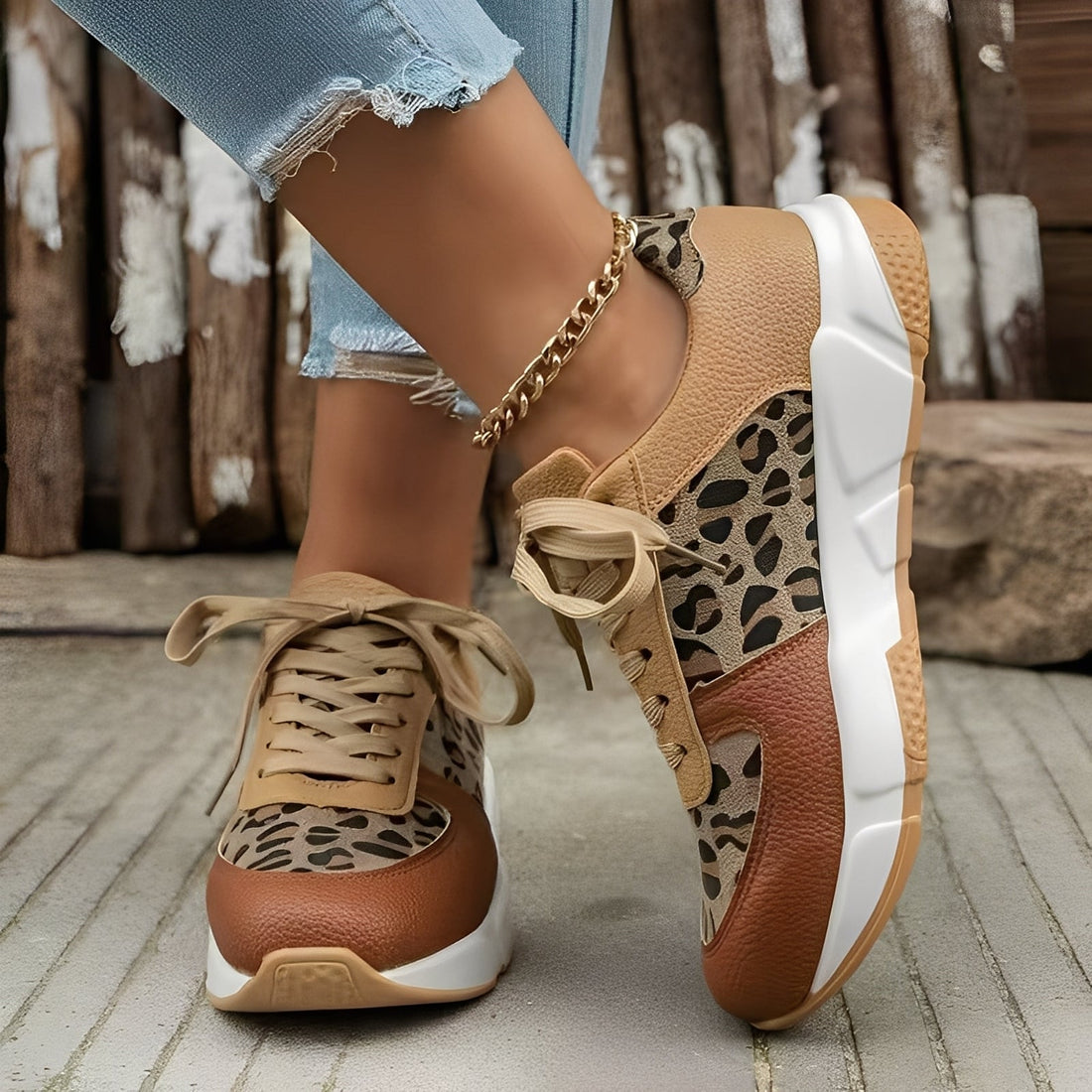 Wendy - Stylowe, wygodne buty z nadrukiem dla kobiet
