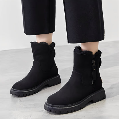 Raschelle - Stylowe, lekkie, z futrem fleece buty dla kobiet
