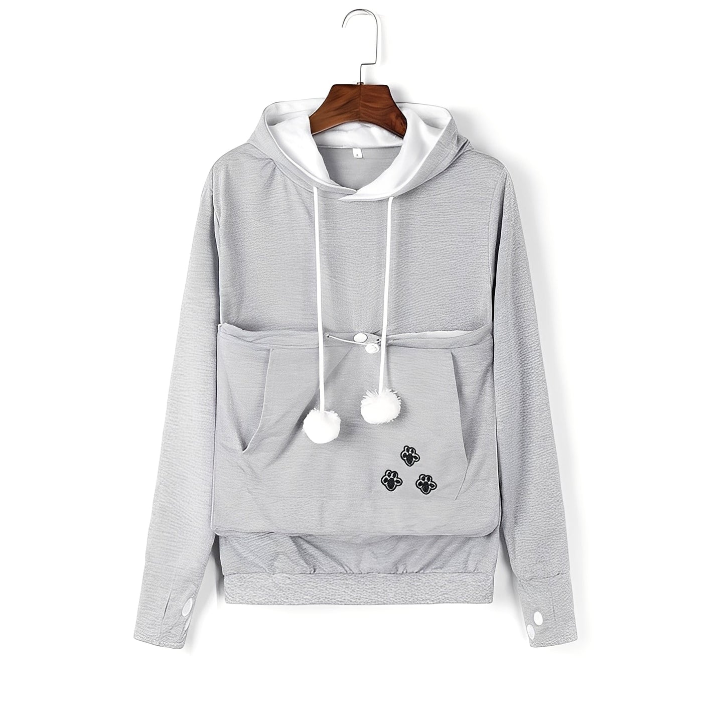 Samantha - Stylowy hoodie z kieszenią dla kobiet