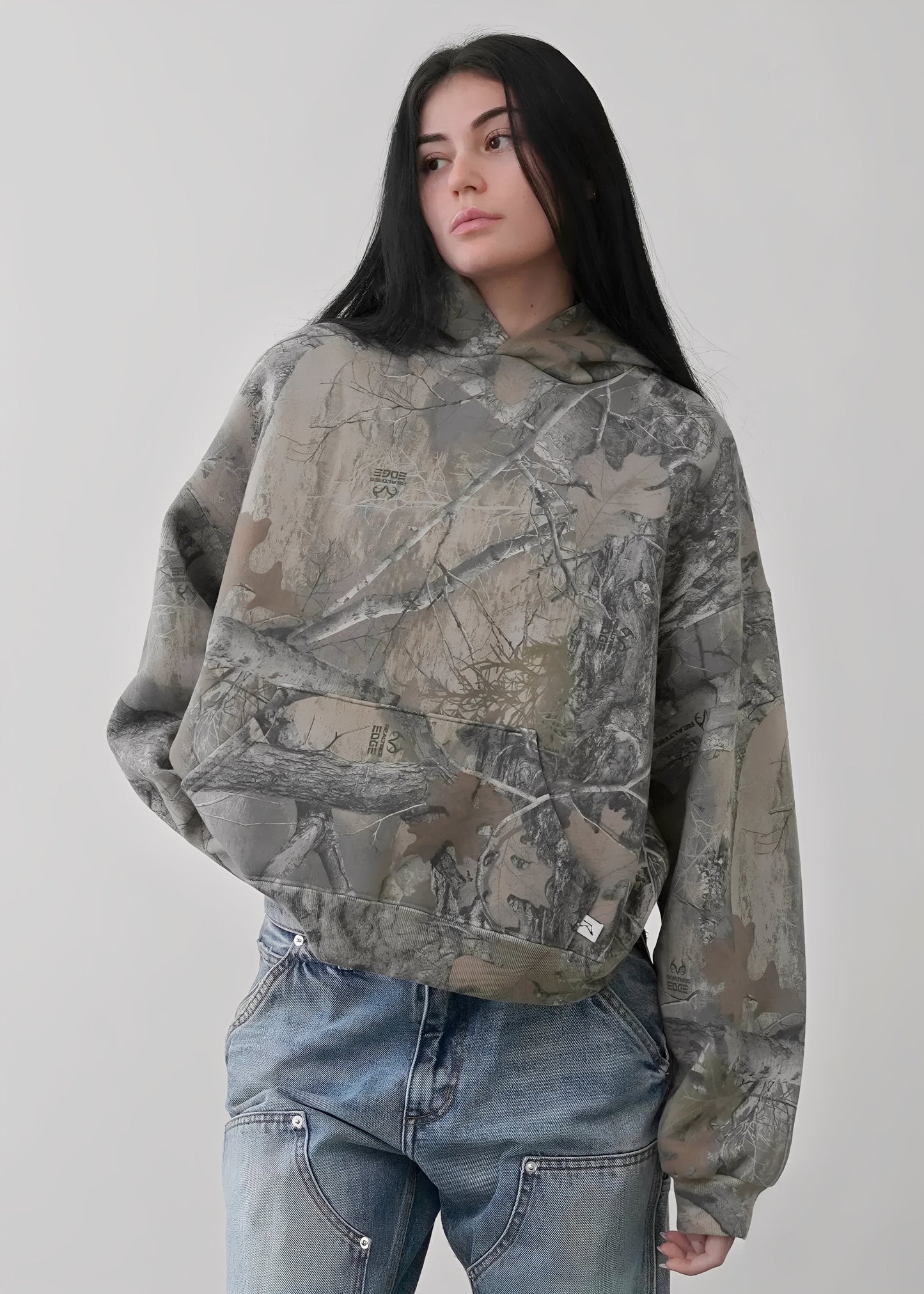 Rosanne - Stylowy hoodie z nadrukiem dla kobiet