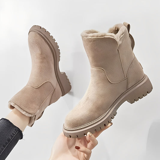 Raschelle - Stylowe, lekkie, z futrem fleece buty dla kobiet