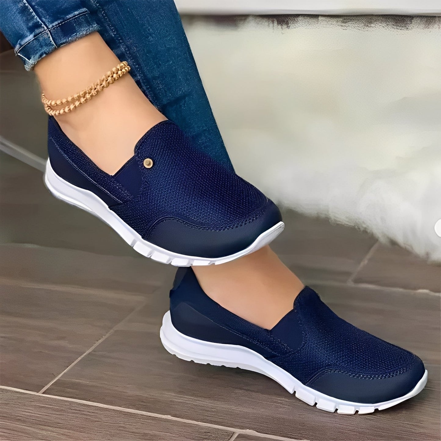 Dorothy - Luźne mesh-slipper dla kobiet