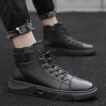 Billy - Klasyczne wysokie buty Martin dla mężczyzn