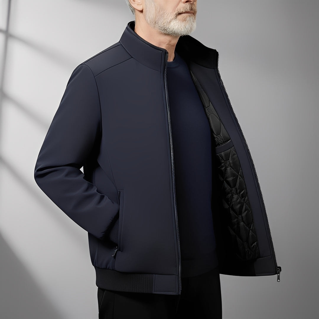 Aaron - Stylowa, pikowana kurtka softshell dla mężczyzn
