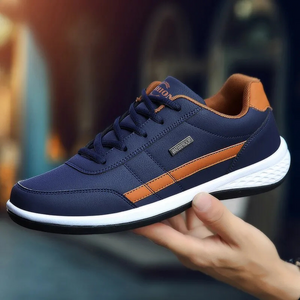 Clarenz - Skóra Ortopedyczne Sneakersy Męskie Komfort