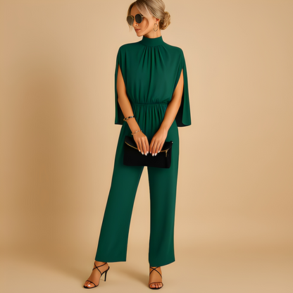 Adelle - Kombinezon elegancki z golfem dla kobiet