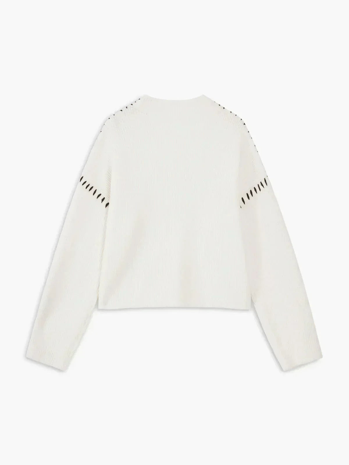 Damski Oversizowy Sweter Z Półgolfem