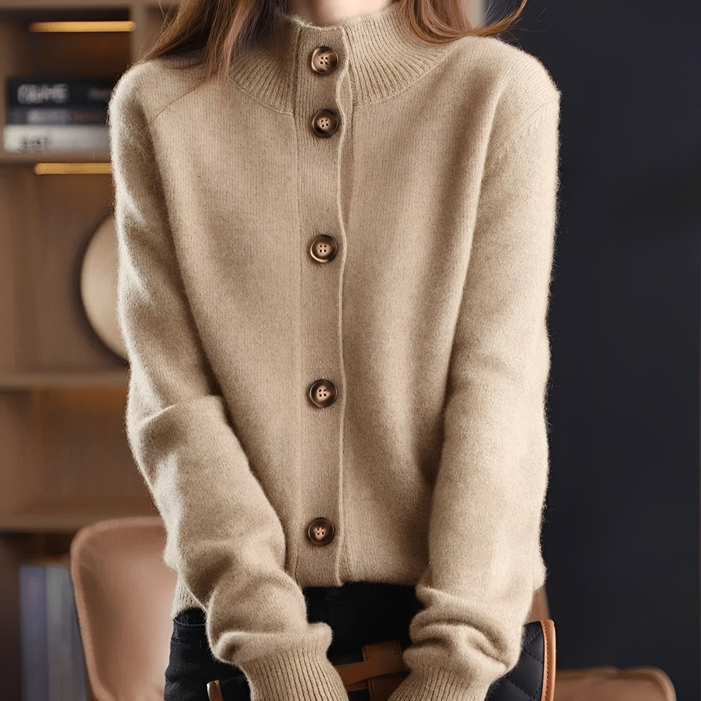 Julliete - Miękki i elegancki sweter z dzianiny dla kobiet