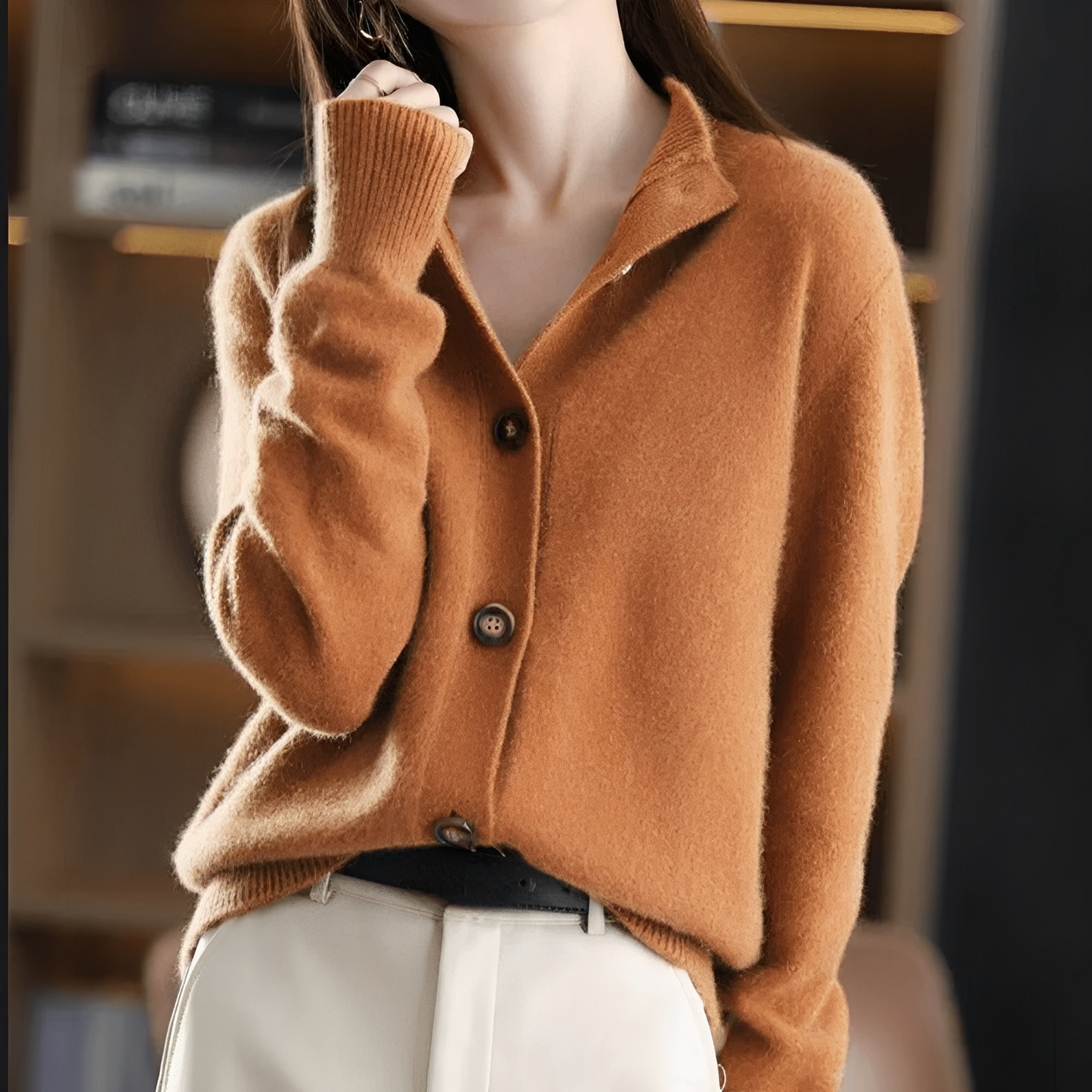 Julliete - Miękki i elegancki sweter z dzianiny dla kobiet