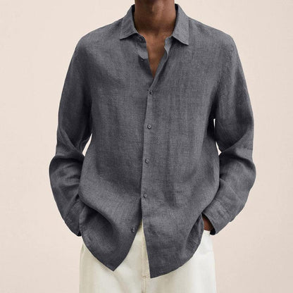 Męska oversize lekka oddychająca koszula flanelowa