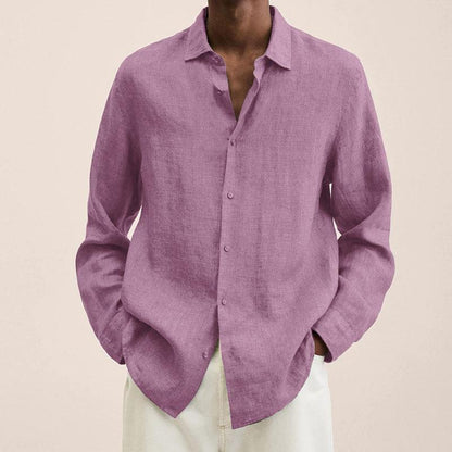 Męska oversize lekka oddychająca koszula flanelowa