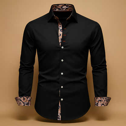 Arnolde - Klasyczna koszula z długim rękawem dla mężczyzn