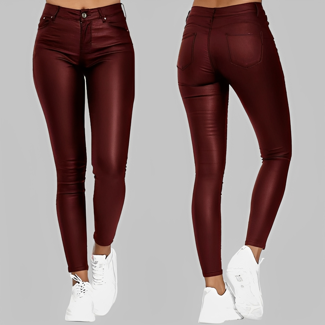 Celo - Eleganckie spodnie slim dla kobiet