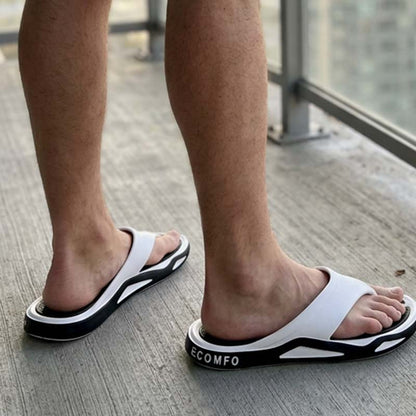Japonki męskie casual z grubszą amortyzowaną podeszwą